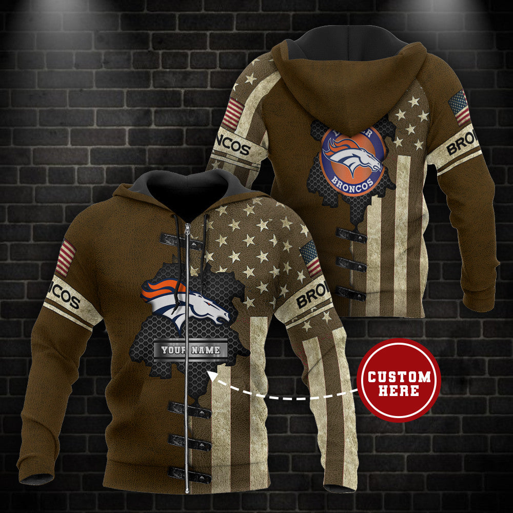 Denver Broncos Personalized Hoodie BG955