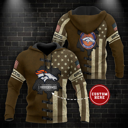 Denver Broncos Personalized Hoodie BG955