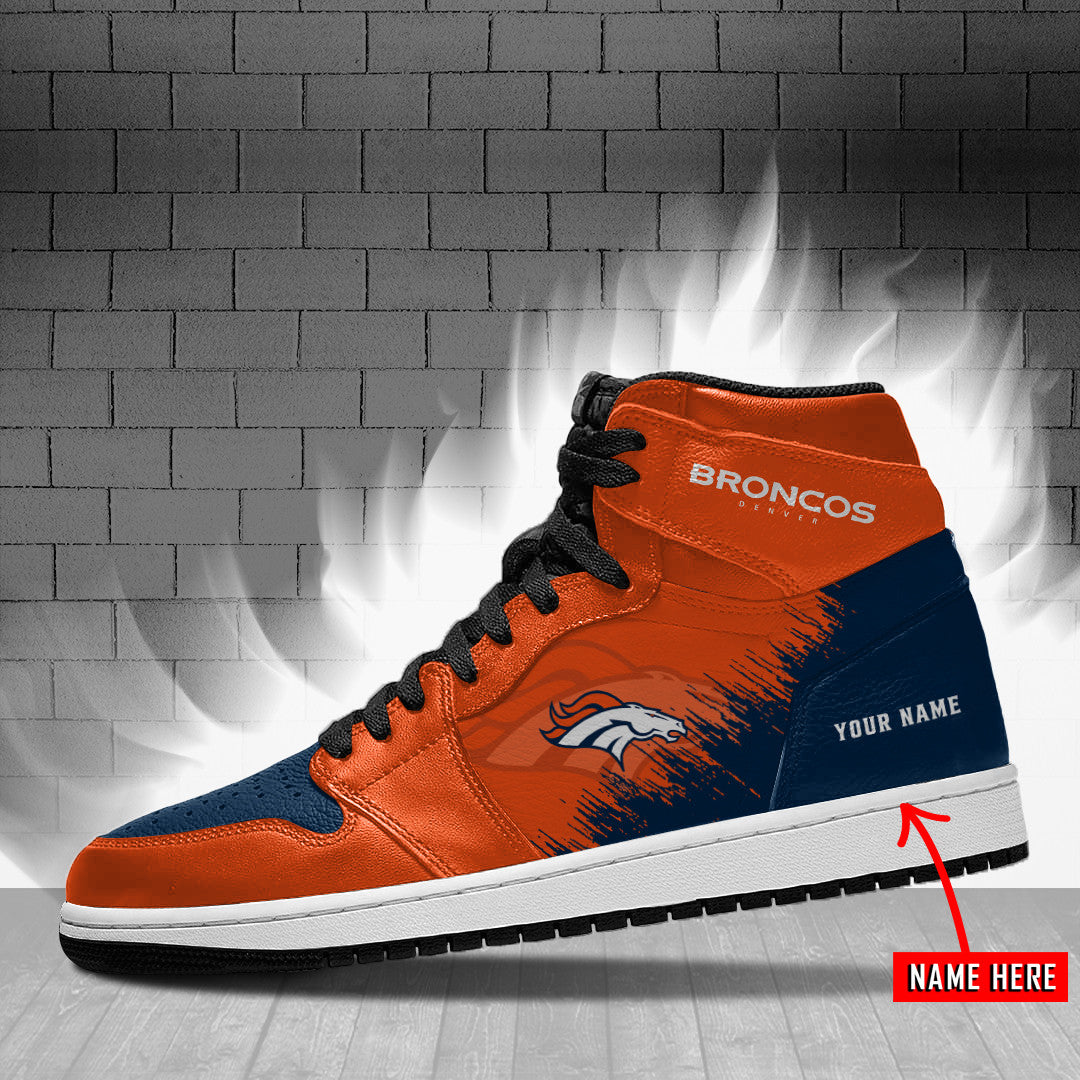 Denver Broncos Personalized JShoes BG008