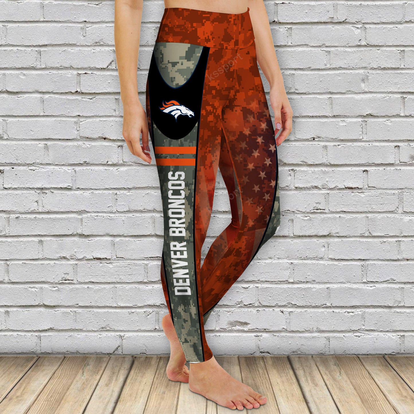 Denver Broncos Personalized Leggings And Hoodie BG72