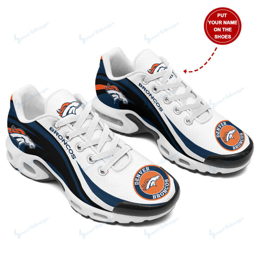 Denver Broncos Personalized Plus T-N Youth Sneakers BG46