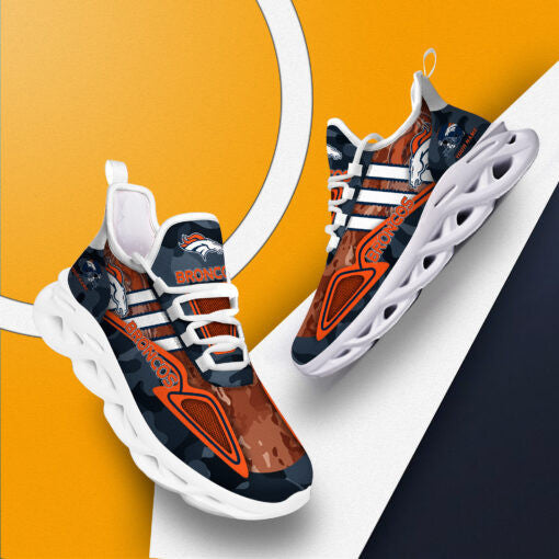 Denver Broncos Personalized Yezy Running Sneakers BB241