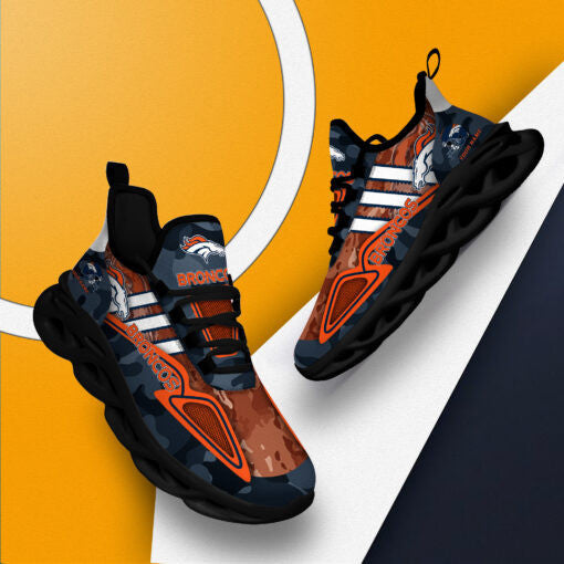 Denver Broncos Personalized Yezy Running Sneakers BB241