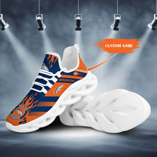 Denver Broncos Personalized Yezy Running Sneakers BB570