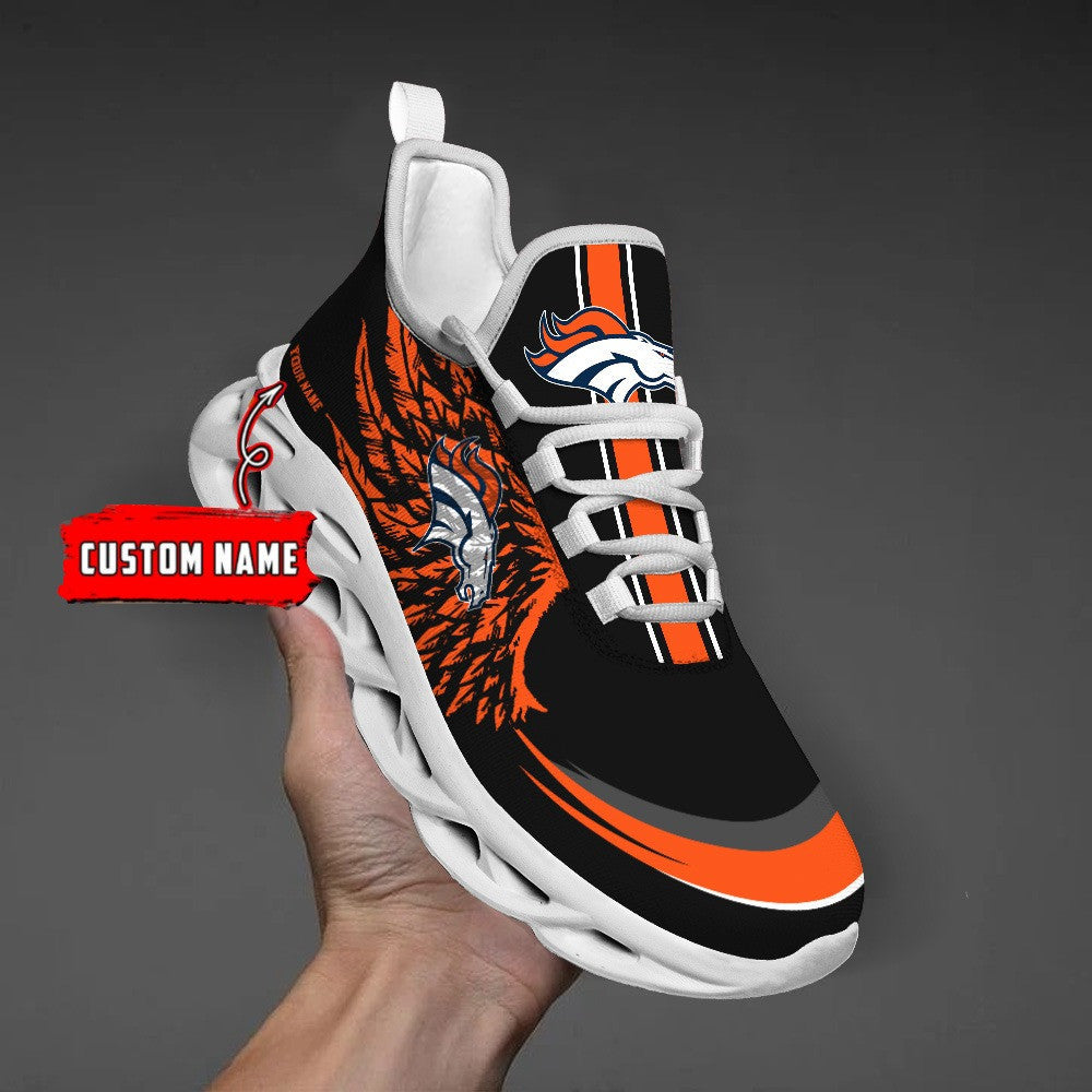 Denver Broncos Personalized Yezy Running Sneakers BB663
