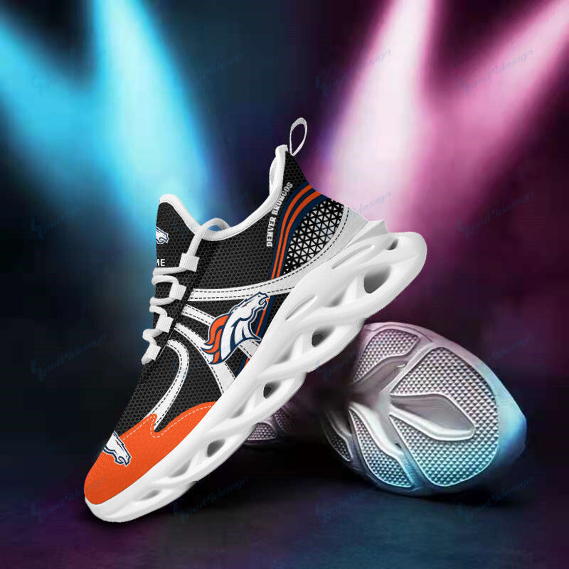 Denver Broncos Personalized Yezy Running Sneakers BB824