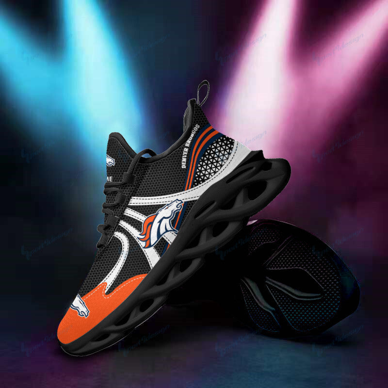 Denver Broncos Personalized Yezy Running Sneakers BB824
