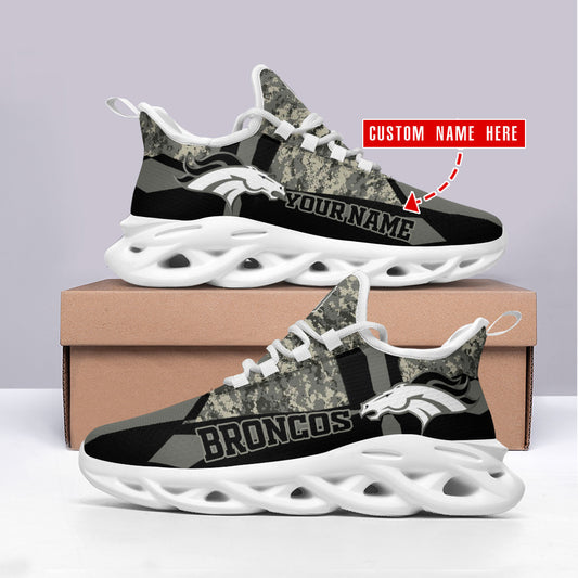 Denver Broncos Personalized Yezy Running Sneakers SPD490