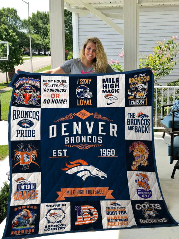 Denver Broncos Premium Quilt BG97