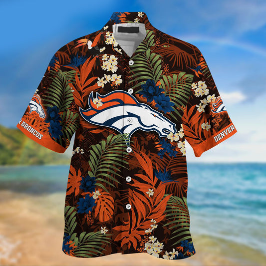 Denver Broncos Summer Hawaiian Shirt 15