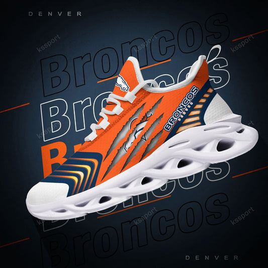 Denver Broncos Yezy Running Sneakers BB431