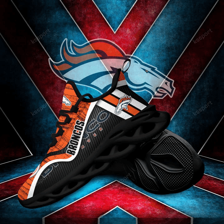 Denver Broncos Yezy Running Sneakers BG782