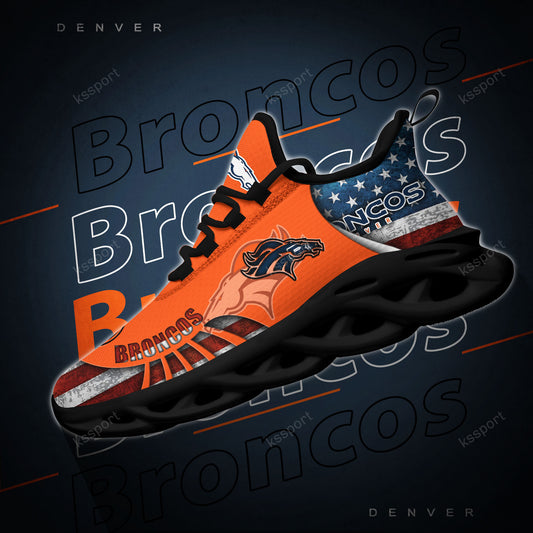 Denver Broncos Yezy Running Sneakers BG813