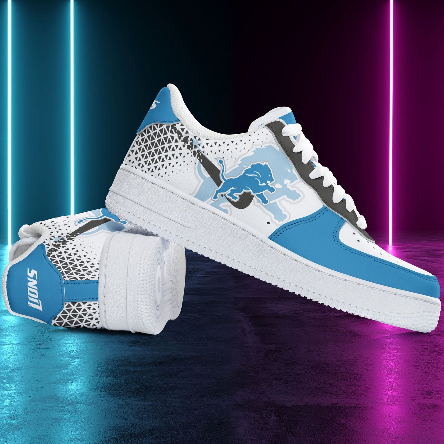 Detroit Lions AF1 Shoes 247