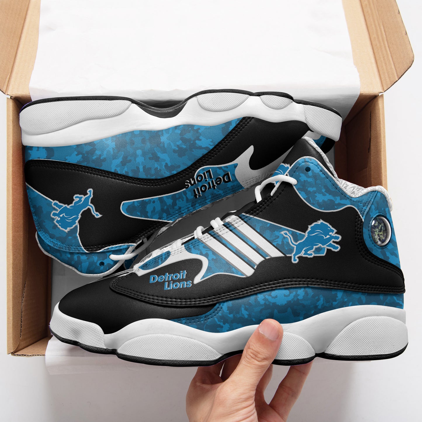 Detroit Lions AJD13 Sneakers BG104