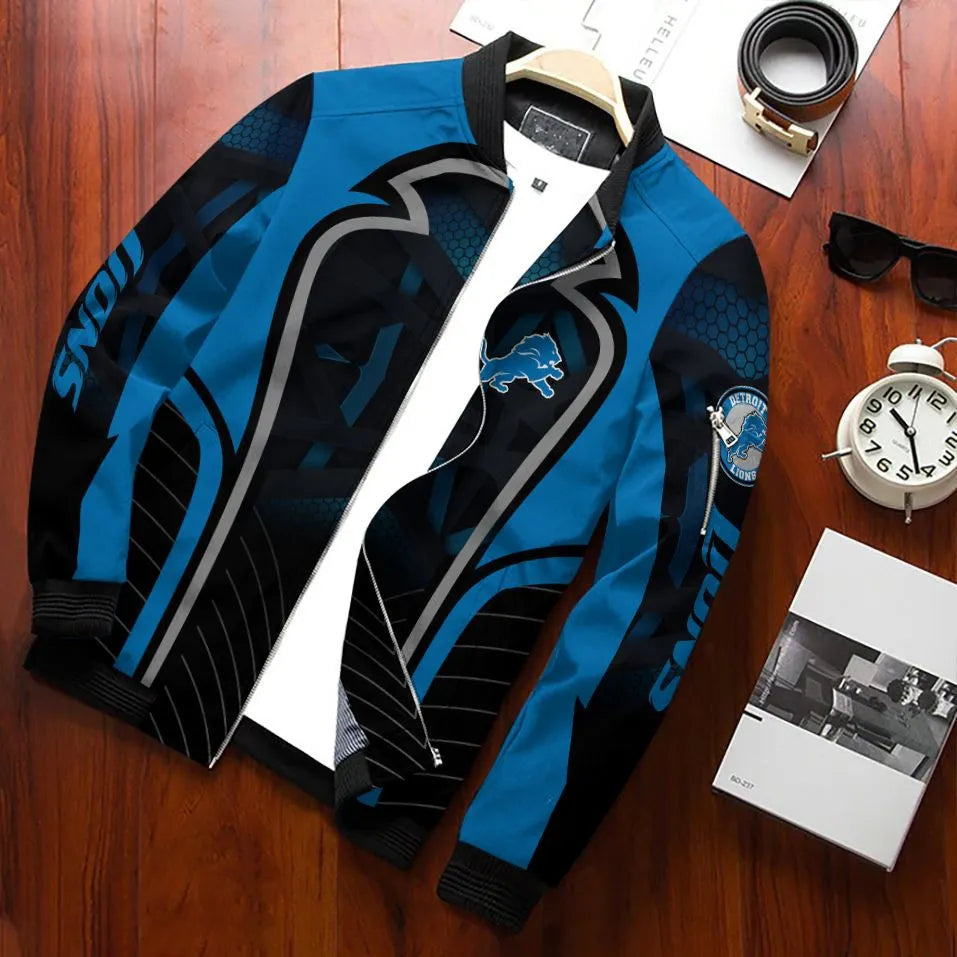 Detroit Lions Bomber Jacket 687
