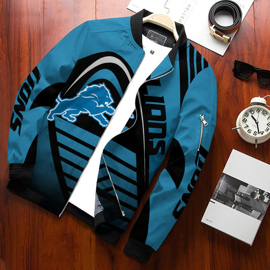 Detroit Lions Bomber Jacket BG150