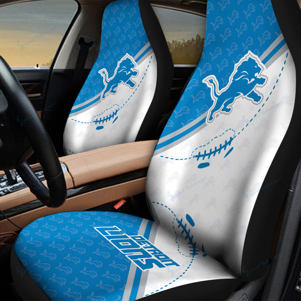 Detroit Lions Car Seat Covers BG69
