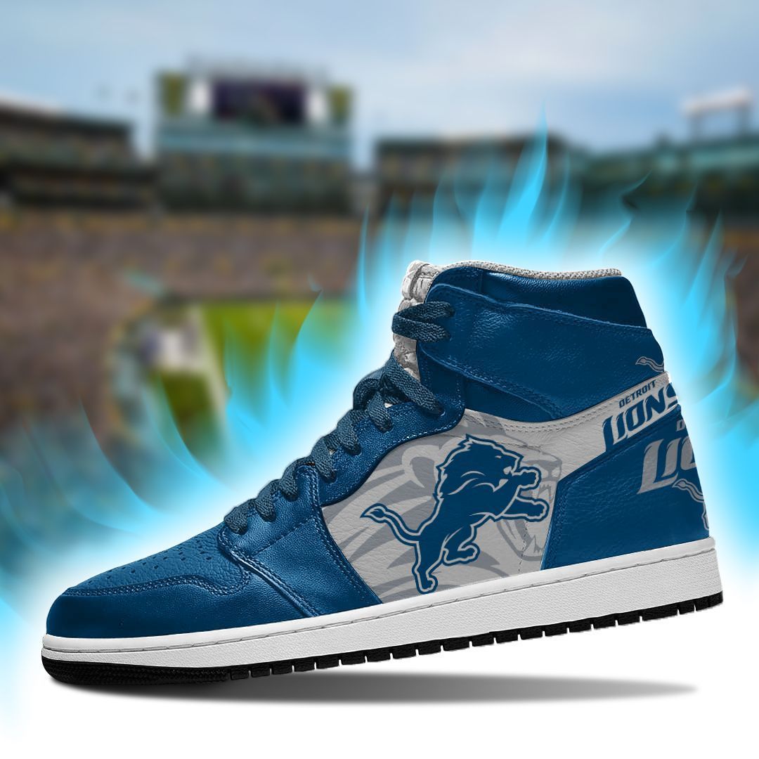 Detroit Lions Custom Jshoes