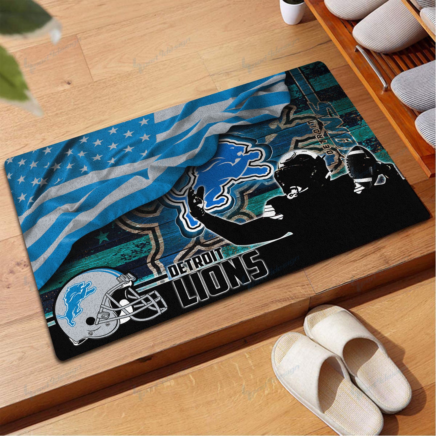 Detroit Lions Doormat BG41