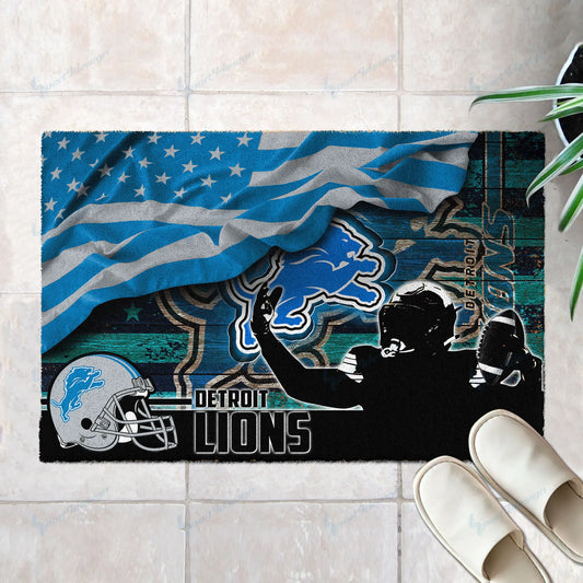 Detroit Lions Doormat BG41