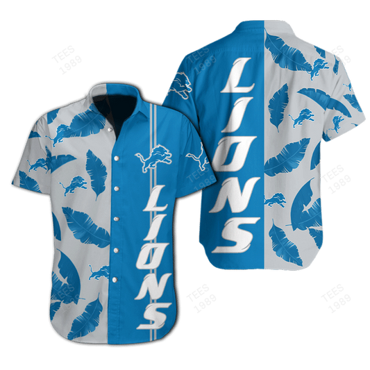 Detroit Lions Hawaii Shirt & Shorts BG81
