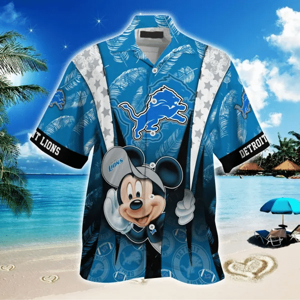 Detroit Lions Hawaiian Shirt BG418