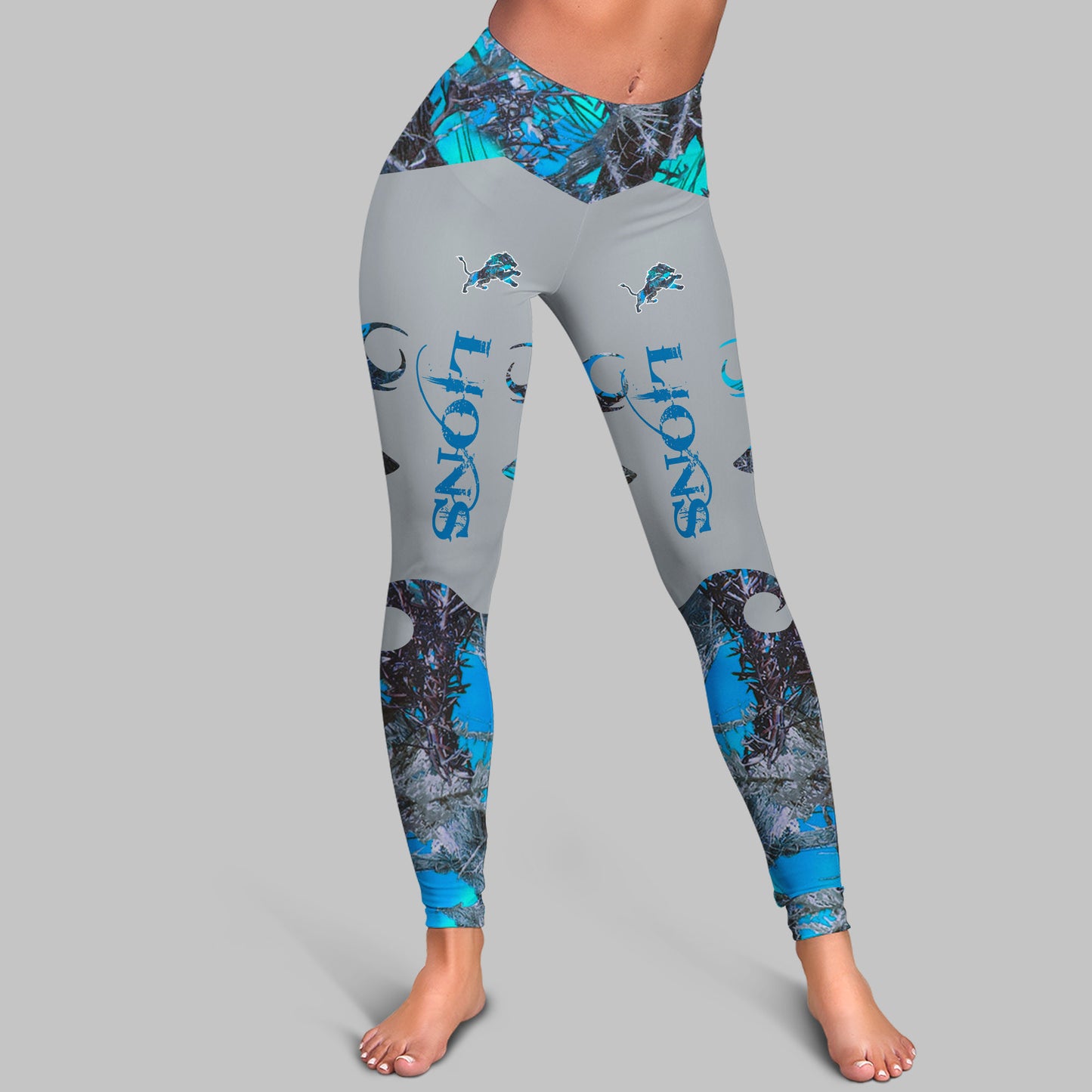 Detroit Lions Leggings And Hoodie BG42