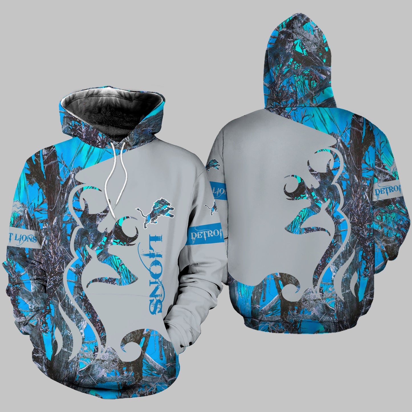 Detroit Lions Leggings And Hoodie BG42