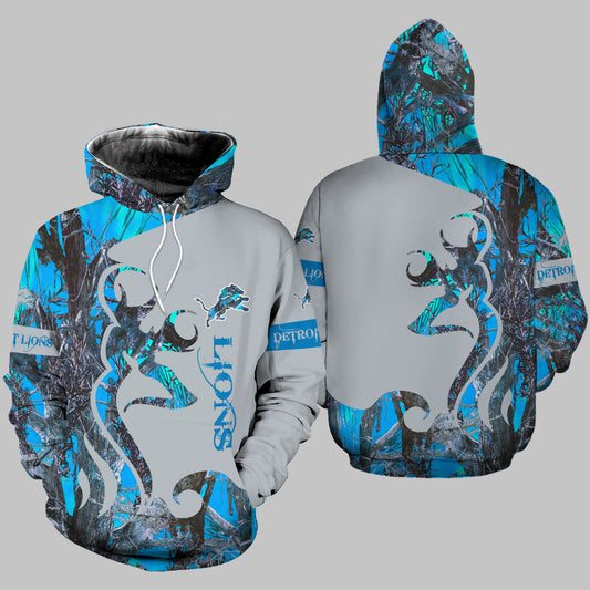 Detroit Lions Leggings And Hoodie BG42