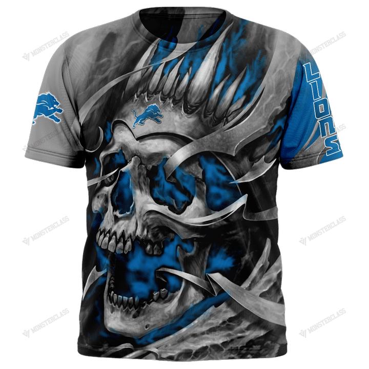 Detroit Lions Limited Edition All Over Print Hoodie Sweatshirt Zip Hoodie T shirt Unisex 869