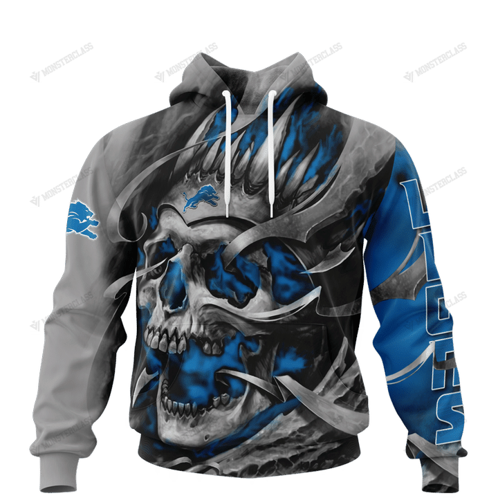 Detroit Lions Limited Edition All Over Print Hoodie Sweatshirt Zip Hoodie T shirt Unisex 869