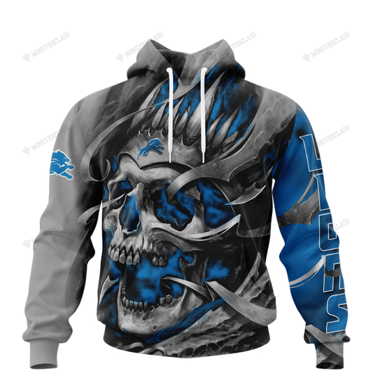 Detroit Lions Limited Edition All Over Print Hoodie Sweatshirt Zip Hoodie T shirt Unisex 869