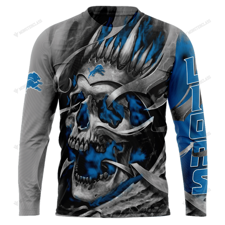 Detroit Lions Limited Edition All Over Print Hoodie Sweatshirt Zip Hoodie T shirt Unisex 869