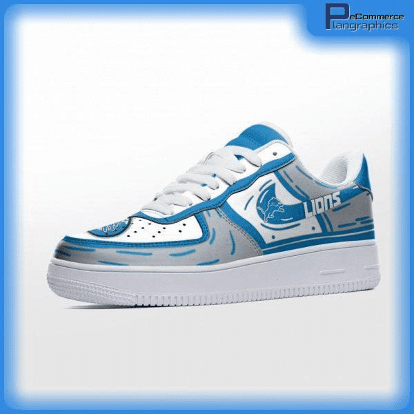 Detroit Lions NFL Air Force 1 Sneaker Trending