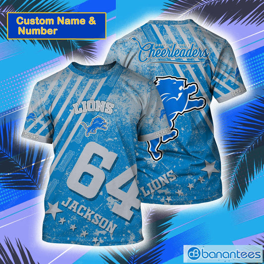 Detroit Lions Personalized T-Shirt BGTS578