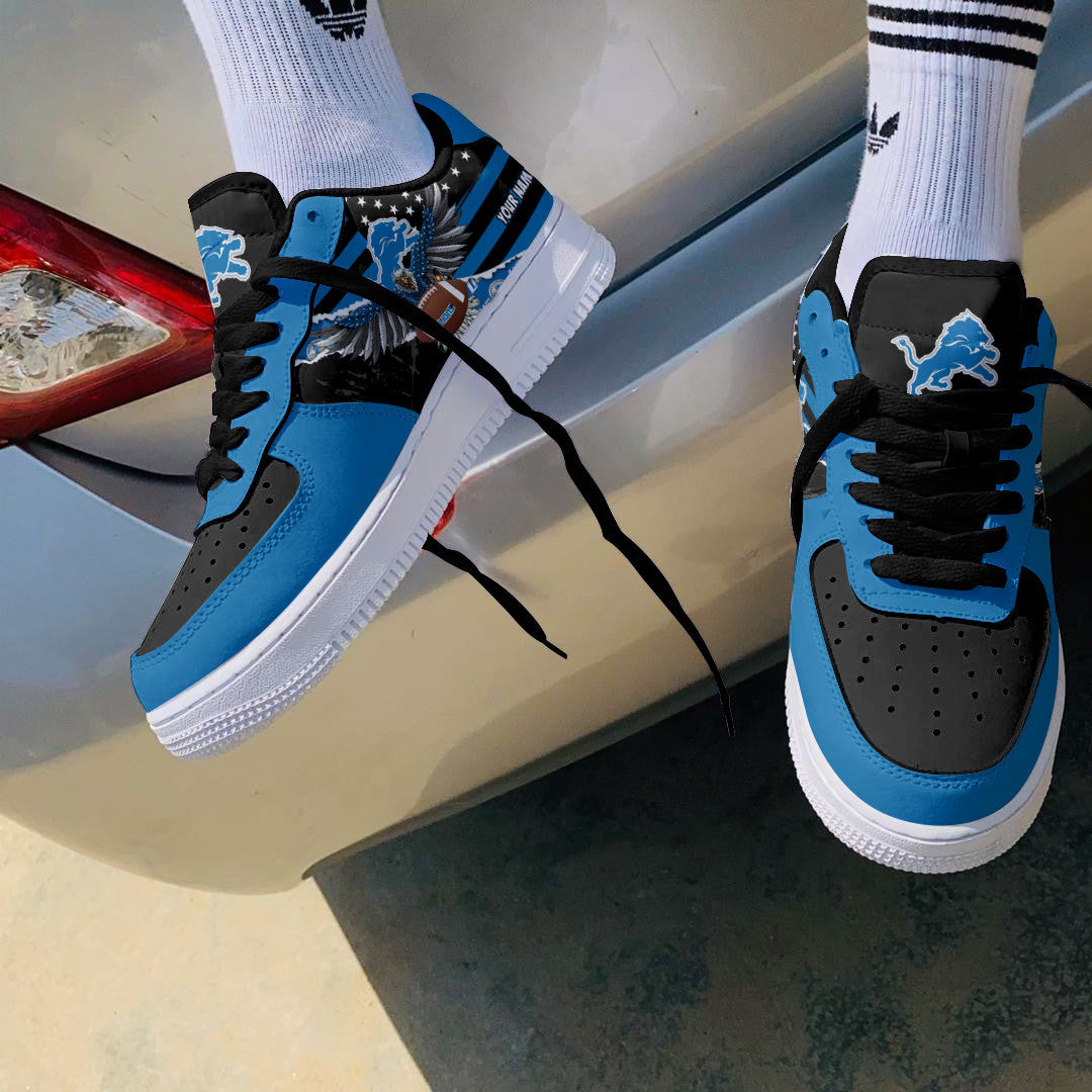 Detroit Lions Personalized AF1 Shoes BG180