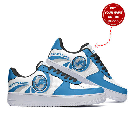 Detroit Lions Personalized AF1 Shoes BG278