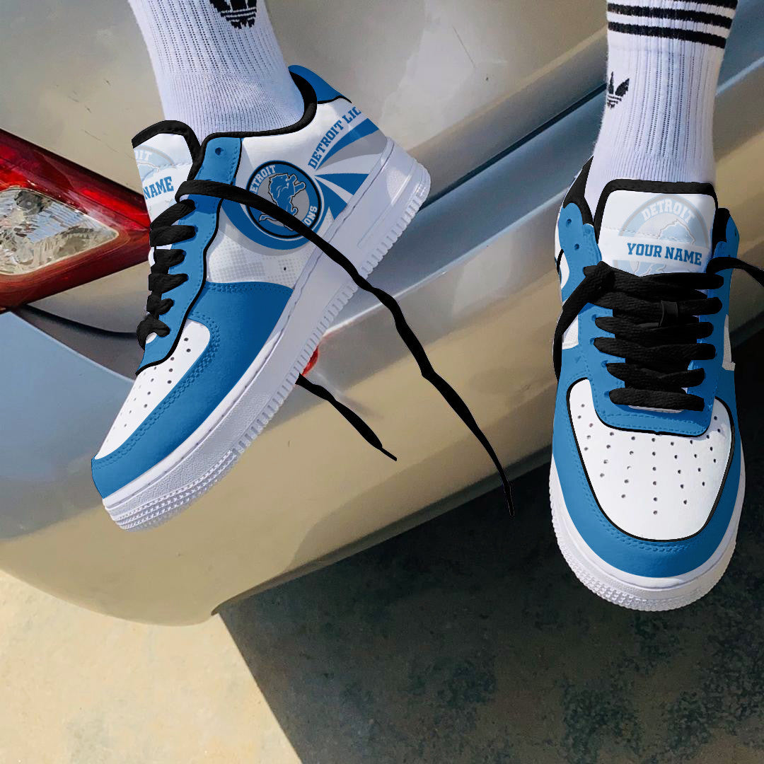 Detroit Lions Personalized AF1 Shoes BG278