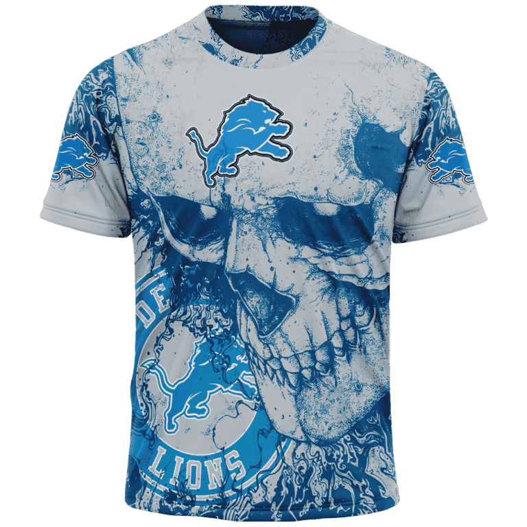 Detroit Lions Personalized All Over Printed BB324