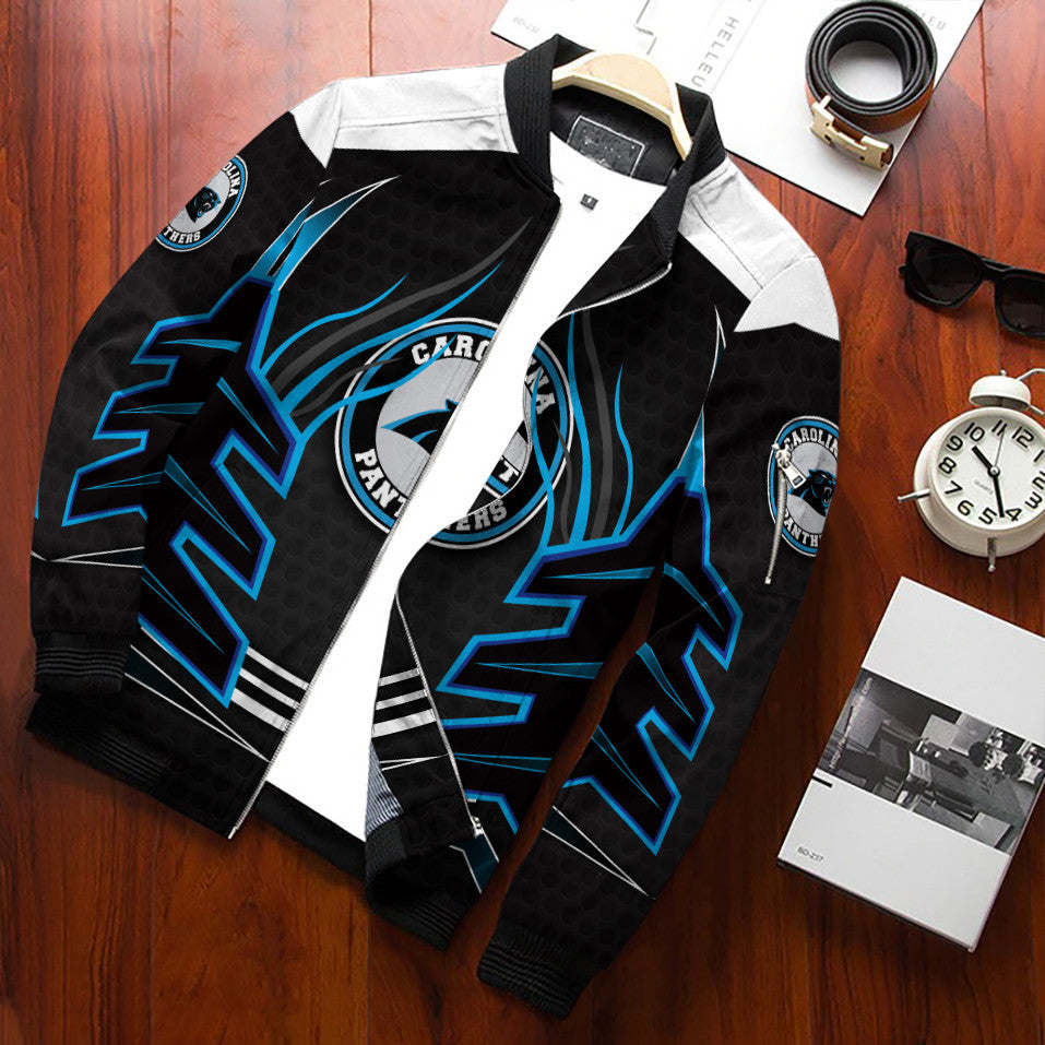 Detroit Lions Personalized Bomber Jacket BG673