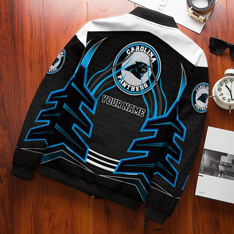 Detroit Lions Personalized Bomber Jacket BG673