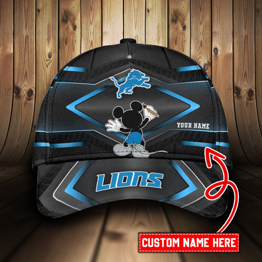 Detroit Lions Personalized Classic Cap BB406