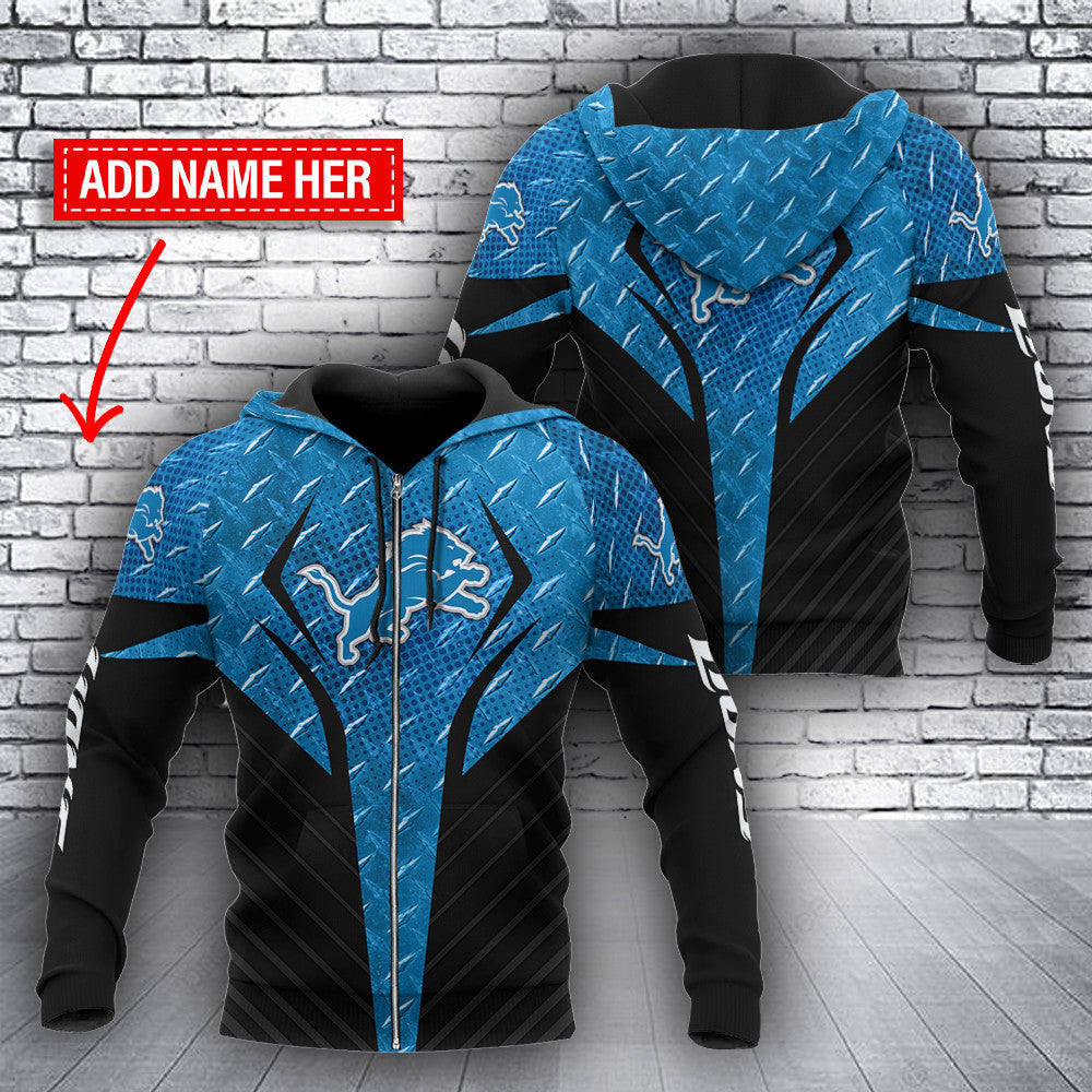 Detroit Lions Personalized Hoodie BB107
