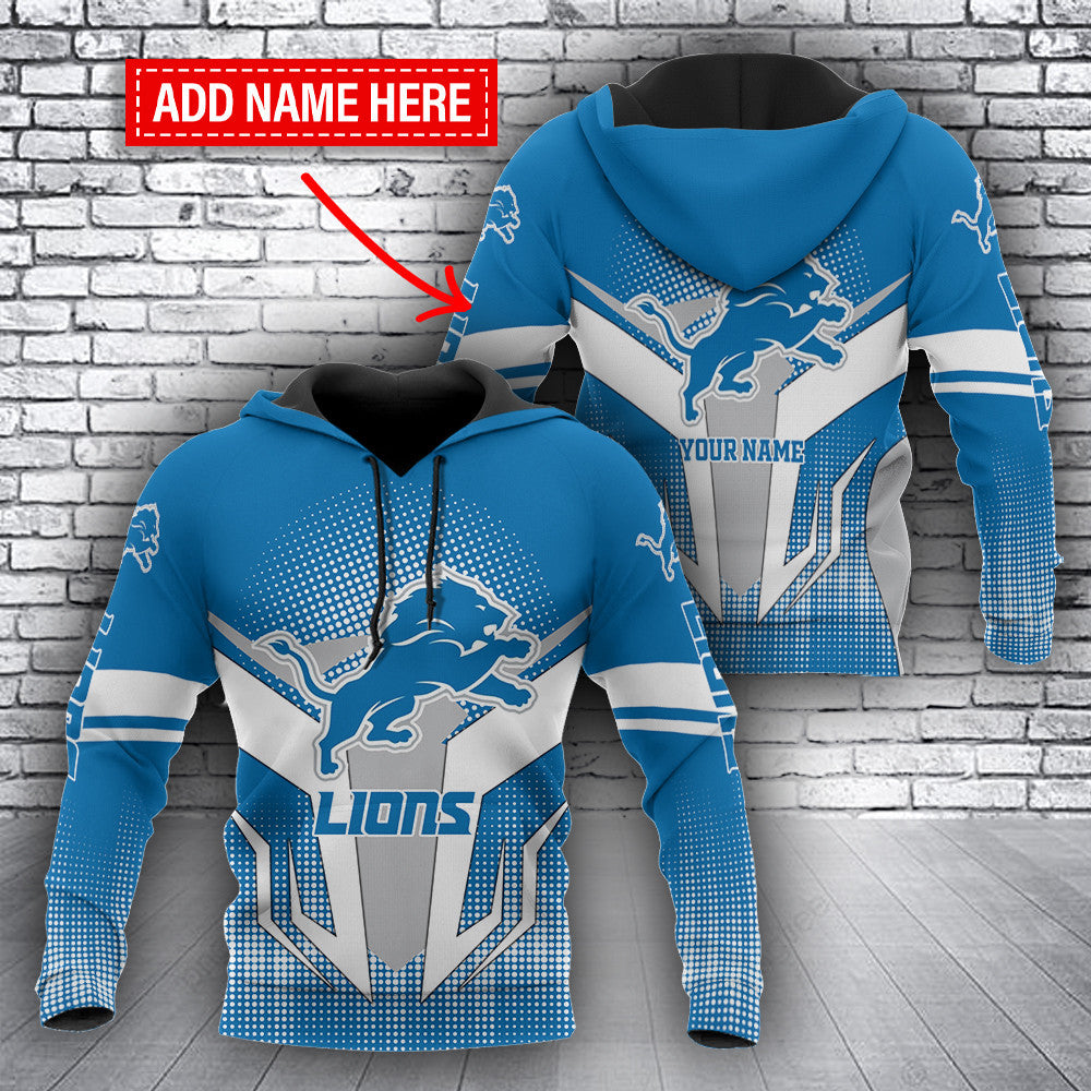 Detroit Lions Personalized Personalized Hoodie BB279