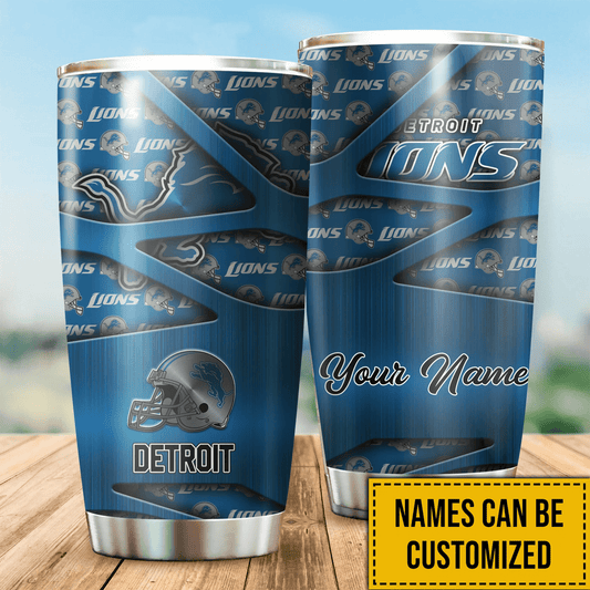 Detroit Lions Personalized Tumbler BG290