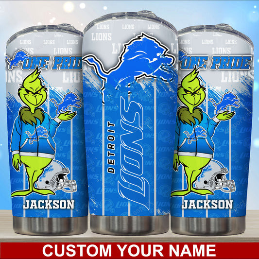Detroit Lions Personalized Tumbler BG99