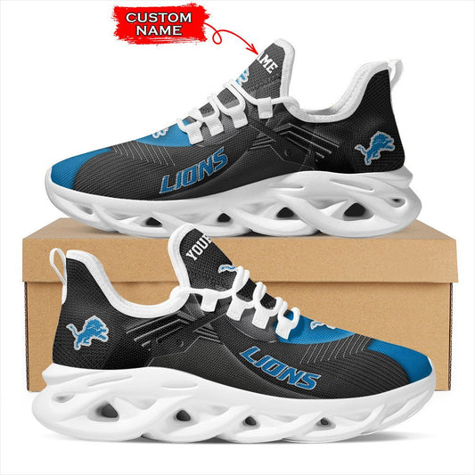 Detroit Lions Personalized Yezy Running Sneakers 329