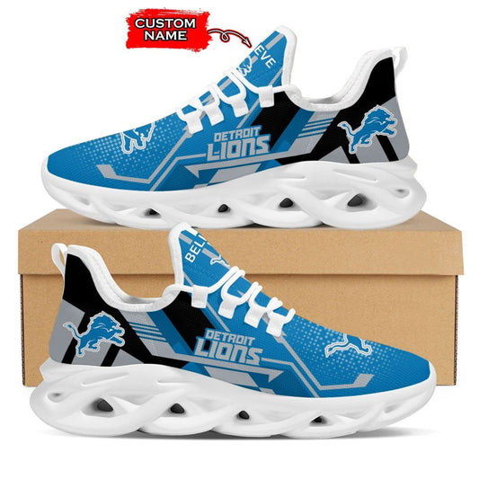 Detroit Lions Personalized Yezy Running Sneakers 788