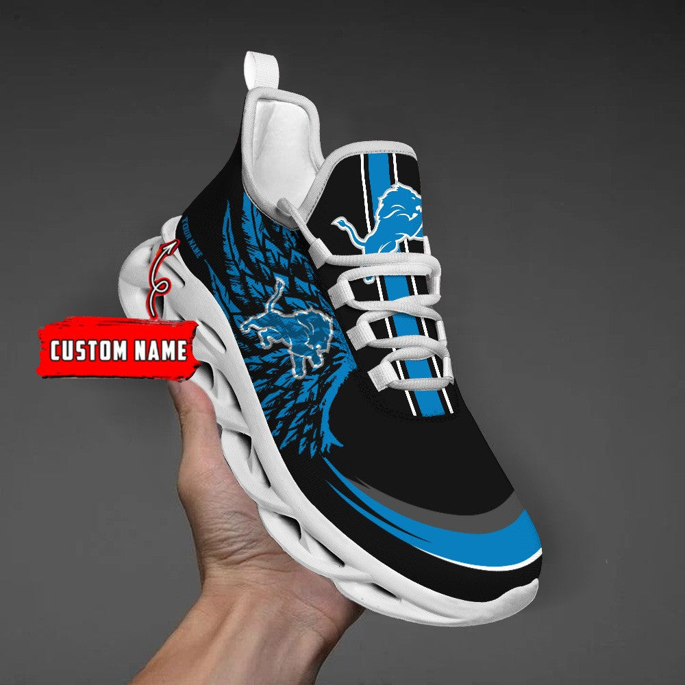 Detroit Lions Personalized Yezy Running Sneakers BB664